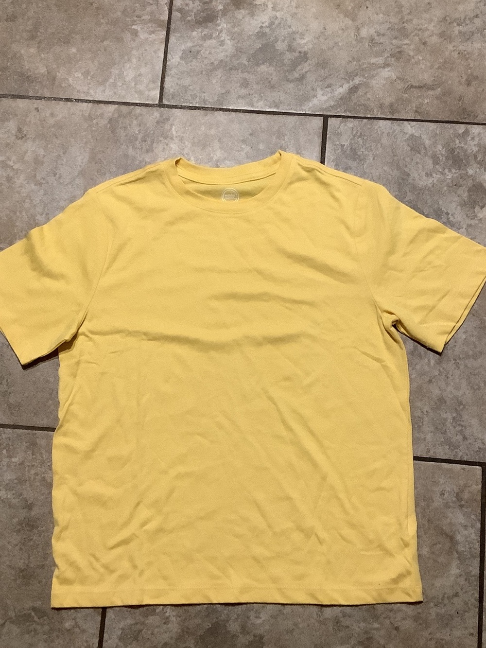 wonder nation Yellow Short Sleeve Crewneck Tee